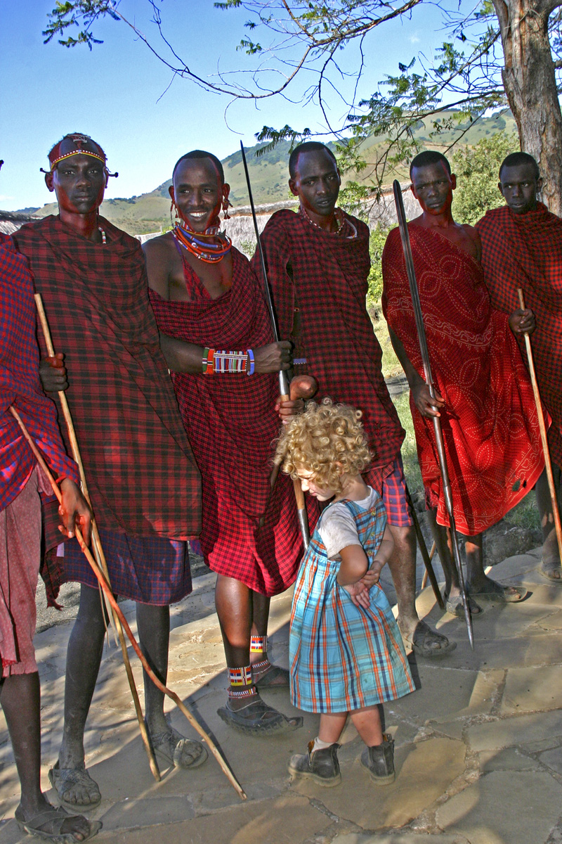 Maasai village
